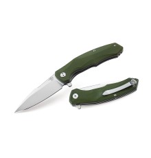Нож Bestech Warwolf сталь D2, рукоять G10 зеленая