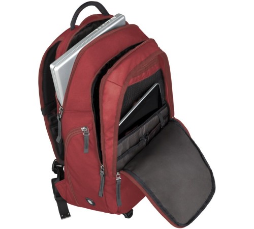 Рюкзак VICTORINOX Altmont™ 3.0, Vertical-Zip Backpack, красный, нейлон Versatek™, 33x18x49 см, 29 л
