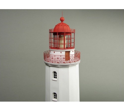 Сборная картонная модель Shipyard маяк Dornbusch Lighthouse (№53), 1/87