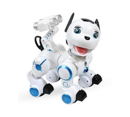 Радиоуправляемая робот-собака LENENG TOYS K10 Wow!Dog звук, свет, танцы, сенсор