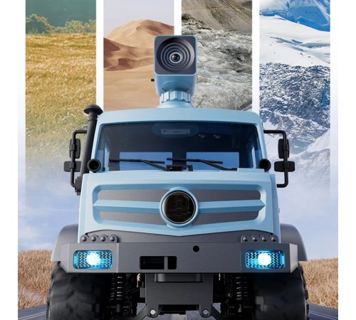 Радиоуправляемая машина WPL Следопыт с FPV HD WIFI камерой (песочная) 4WD 1/16 2.4G RTR