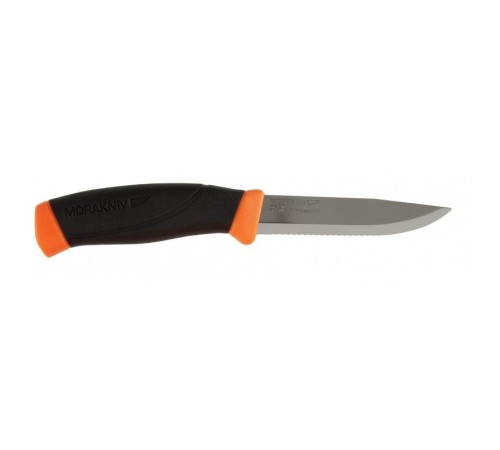 Нож Morakniv Companion F Serrated, нержавеющая сталь, 11829