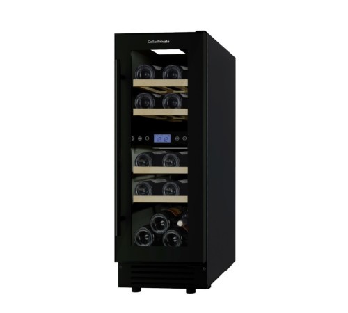 Винный шкаф двухзонный встраиваемый Cellar Private CP017-2TB