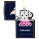 Зажигалка ZIPPO Classic с покрытием Black Matte, латунь/сталь, чёрная, матовая, 38x13x57 мм