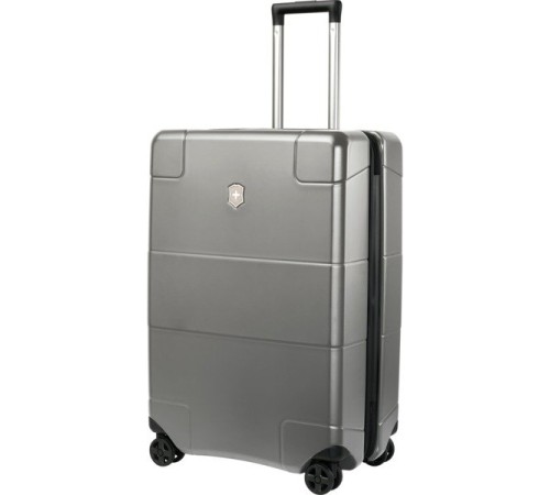 Чемодан VICTORINOX Lexicon, серый, 100% поликарбонат, 45x28x68 см, 73 л