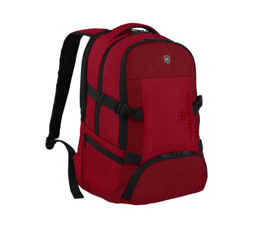 Рюкзак VICTORINOX VX Sport Evo Deluxe Backpack, красный, полиэстер, 35x25x48 см, 28 л