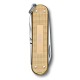 Нож-брелок VICTORINOX Classic Alox, 58 мм, 5 функций, алюминиевая рукоять, золотистый