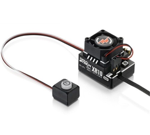Бесколлекторный регулятор Hobbywing XERUN XR10 PRO-STOCK SPEC Black (80A-200A, 1/10, 1/12)