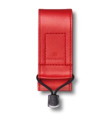 Чехол на ремень VICTORINOX для ножей 91 мм и 93 мм  2-4 уровня, из кожзаменителя, красный