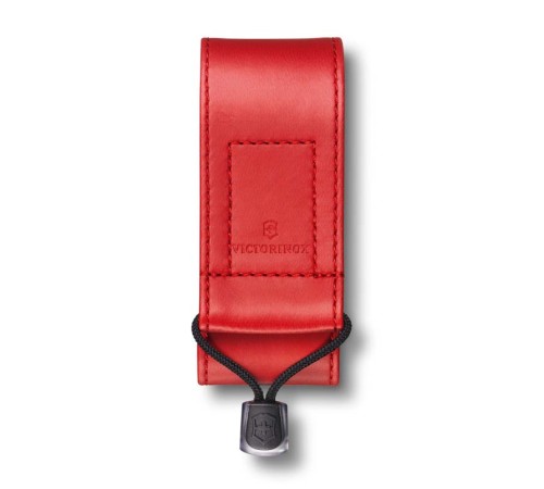 Чехол на ремень VICTORINOX для ножей 91 мм и 93 мм  2-4 уровня, из кожзаменителя, красный