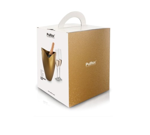 Ведерко для льда Pulltex Ice Bucket Gold