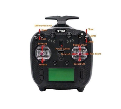 Радиоуправляемый самосвал с гидравлической системой HUI NA TOYS 2.4G 1/14 RTR