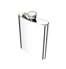 Фляга для напитков Boj Flask Stainless Steel Bright Finish