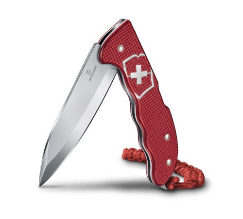 Нож охотника VICTORINOX Hunter Pro Alox 130 мм, 4 функции, с фиксатором лезвия, красный