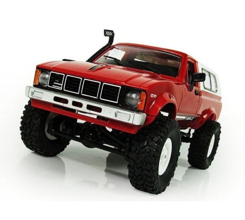 Радиоуправляемая машина WPL пикап Hilux (красная) 4WD 2.4G 1/16 RTR