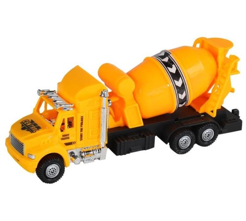 Машина AUTODRIVE Бетоновоз 17,5см инерционная, в/п 23,5*6,5*19,5см, ,