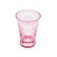Стакан TAJIMA GLASS Хризантема и веер 240 мл, золотисто-красный