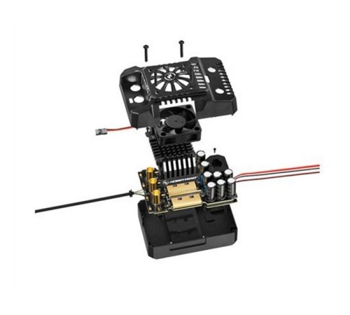 Бесколлекторный регулятор Hobbywing EZRUN MAX4-HV (300A-2000A, 1/5) влагозащищённый