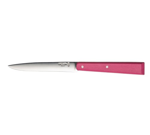 Нож столовый Opinel №125, нержавеющая сталь, фуксия, 001584
