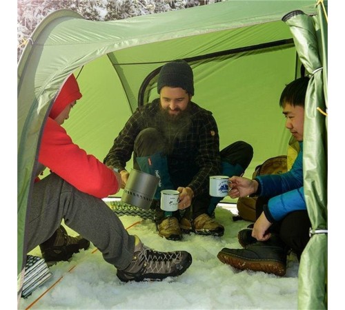 Палатка двухместная Naturehike Opalus NH20ZP001,оранжевая, 6927595750667