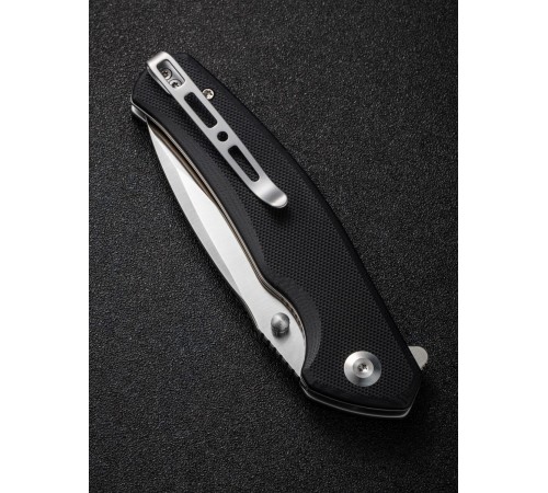 Складной нож SENCUT Slashkin D2 Steel Satin Finished Handle G10 Black