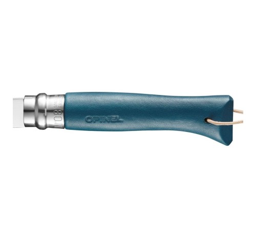 Нож Opinel №8, нержавеющая сталь, синий, лимитированная