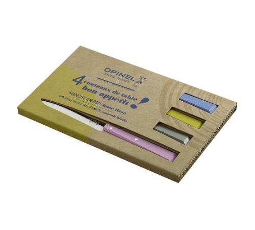Набор столовых ножей Opinel COUNTRYSIDE N°125 , дерев. рукоять, нерж, сталь, кор. 001533