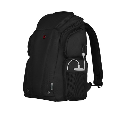 Рюкзак для ноутбука 14-16'' WENGER, черный, полиэстер, 33x21x43 см, 29 л