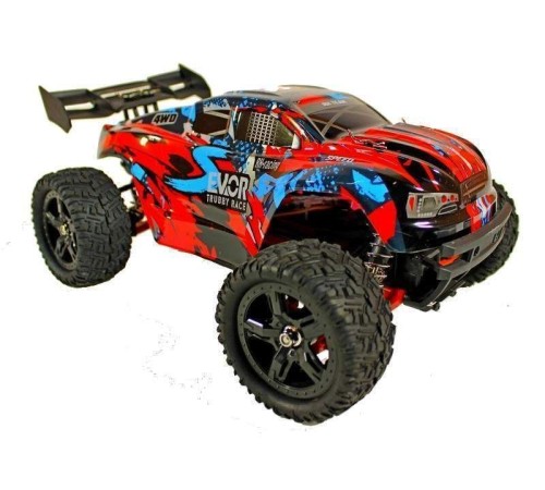 Радиоуправляемая трагги Remo Hobby S EVO-R UPGRADE (красный) 4WD 2.4G 1/16 RTR