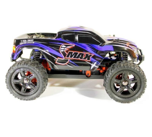Радиоуправляемый монстр Remo Hobby SMAX UPGRADE (синий) 4WD 2.4G 1/16 RTR
