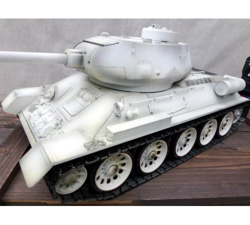 Р/У танк Taigen 1/16 T34-85 (СССР) 2.4G (зимний)