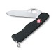 Нож перочинный VICTORINOX Sentinel Clip, 111 мм, 5 функций, с фиксатором лезвия, чёрный