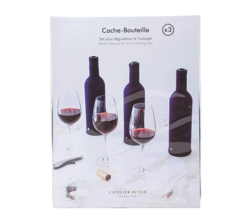 Мешочки для слепой дегустации L'Atelier du Vin Cache Bouteille 3шт.