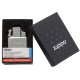 Газовый вставной блок для широкой зажигалки Zippo, двойное пламя, нержавеющая сталь