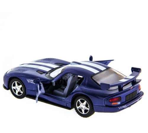 Машина Kinsmart 1:36 Dodge Viper GTSR инерция (1/12шт.) б/к