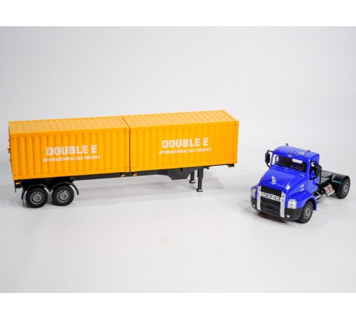 Радиоуправляемый тягач на 2 контейнера Double Eagle MACK 1/26 2.4G RTR