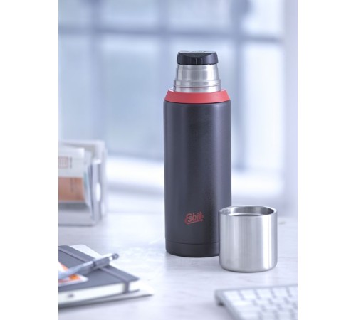 Термос Esbit VF1000DW-BR, черно-красный, 1 л