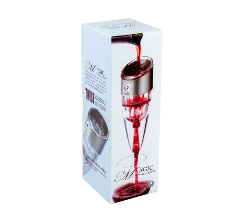 Винный аэратор Kitchen Joy Wine Aerator KJ-VT01SSSilver