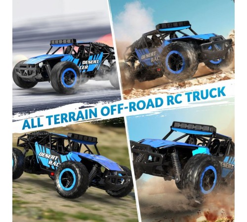 Радиоуправляемый внедорожник Volantex RC Desert King синий 4WD 2.4G 1/16 RTR