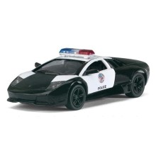 Машина Kinsmart 1:36 Lamborghini Murcielago LP640 полиция, инерция (1/12шт.) б/к