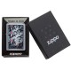 Зажигалка ZIPPO Diamond с покрытием Street Chrome™, латунь/сталь, серебристая, матовая, 38x13x57 мм