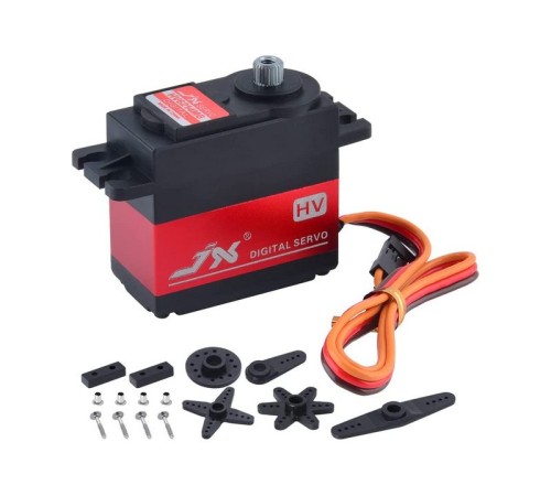 Сервомашинка цифровая JX Servo PDI-HV6214MG (62г/14.6/0.16/7.4V) стандартная