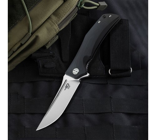 Нож Bestech Scimitar сталь D2, рукоять G10 черная