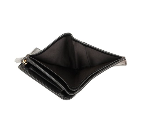 Кошелёк Cross Kelly Wall Black, кожа наппа, гладкая, цвет чёрный, 11,2 x 9,4 x 2 см