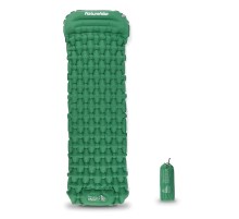 Туристический надувной матрас с насосом Naturehike CNK2300DZ0001 FC-12 зелёный