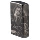 Зажигалка ZIPPO Lisa Parker с покрытием High Polish Black, латунь/сталь, чёрная, 38x13x57 мм