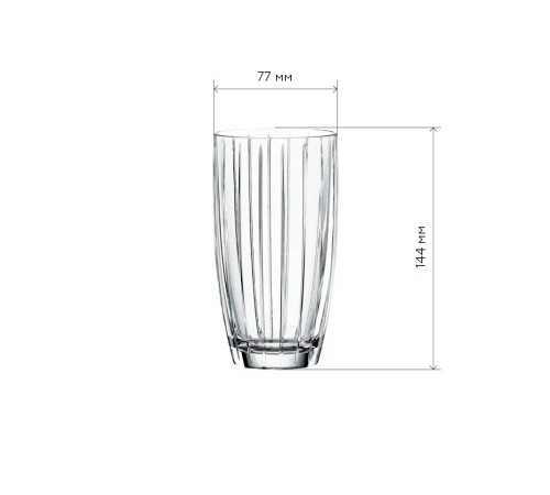 Бокалы для воды и коктейлей Spiegelau Milano Long Drink 4 шт.
