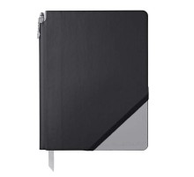 Записная книжка Cross Jot Zone , A4, 160 страниц в линейку, ручка в комплекте. Цвет - черно-сер