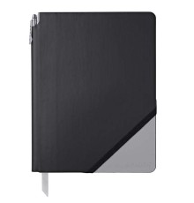 Записная книжка Cross Jot Zone , A4, 160 страниц в линейку, ручка в комплекте. Цвет - черно-сер