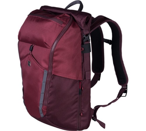 Рюкзак VICTORINOX Altmont Deluxe Rolltop Laptop 15'', бордовый, полиэфирная ткань, 29x18x48 см, 19 л